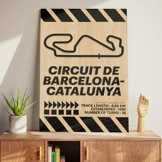 Circuit de Barcelona-Catalunya - Campione Series - Wood