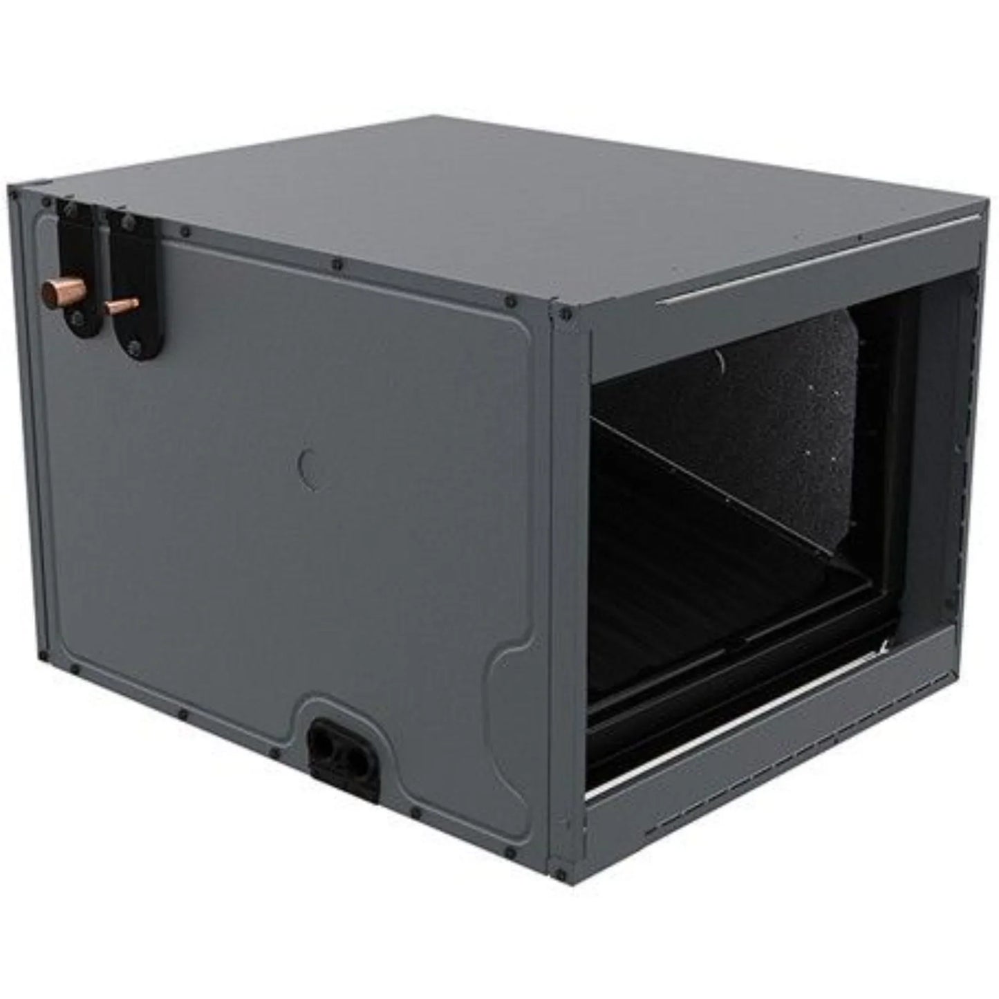 Goodman - 1.5 Ton/60,000 BTU 80% AFUE Gas Furnace and Air Conditioner System - Horizontal - 14 SEER2 - R32 - GLXS3BN1810 / CHPTA1822B3 / GMVC800603BN