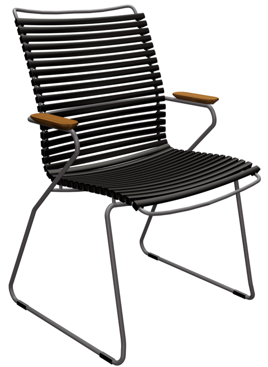 HOUE CLICK Outdoor Dining Chair w/Armrests - Tall Back - Procure Décor