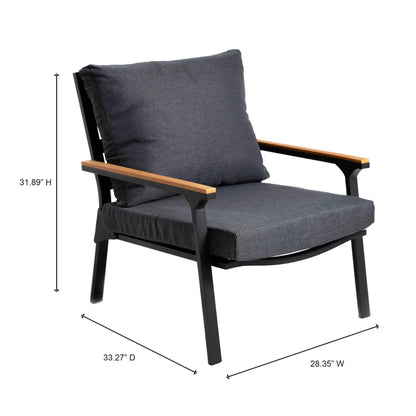 Deko Living Ficarazzi Outdoor Sofa Set with Coffee Table  - COP30005