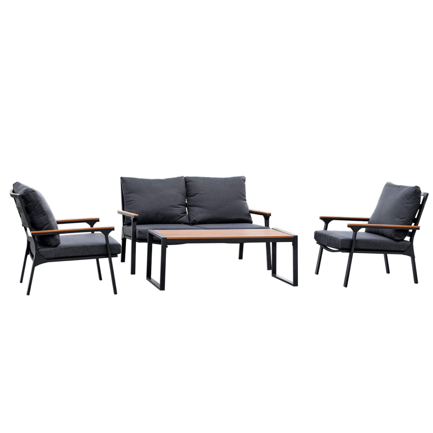 Deko Living Ficarazzi Outdoor Sofa Set with Coffee Table  - COP30005