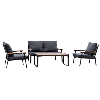 Deko Living Ficarazzi Outdoor Sofa Set with Coffee Table  - COP30005