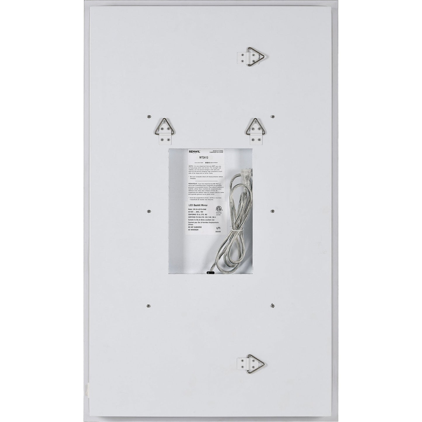 RenWil Oria Rectangle LED Mirror NDD221M042 - MT2413
