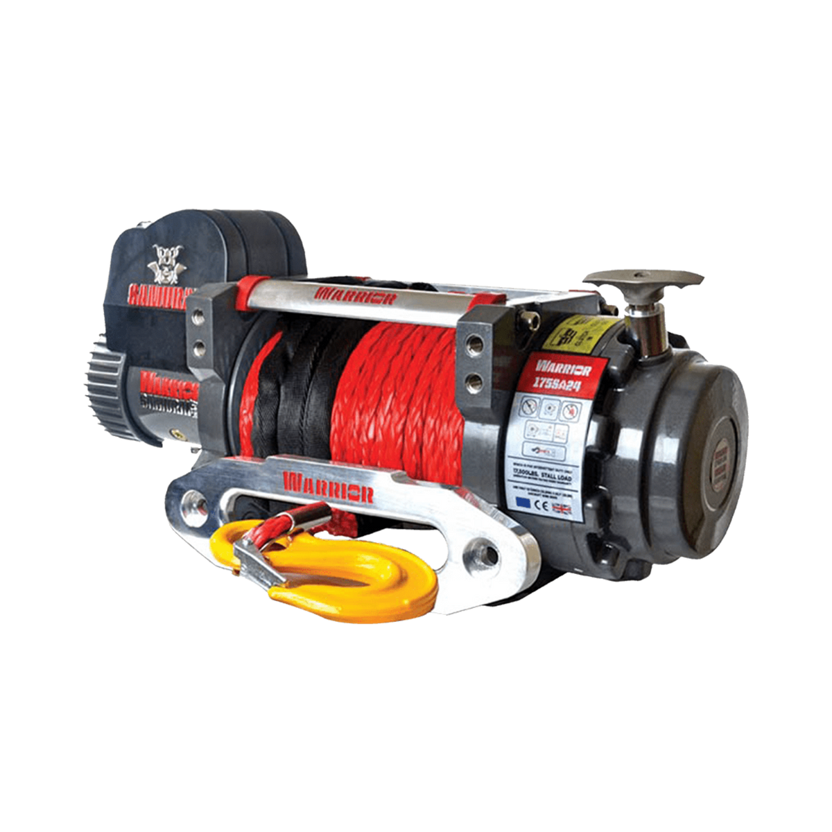 DK2 17,500LB Samurai Series Winch Synthetic Rope