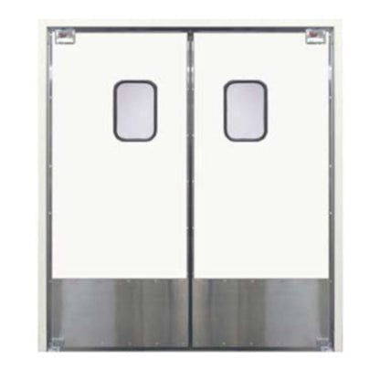 Curtron SPD-30-L-DBL-7284 72" x 84" Servie-Pro Series 30 Double Swing Door - CUSPD30LDBL7284
