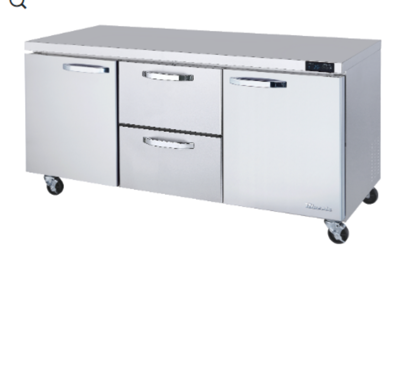 Blue Air | 72" Wide 2 Drawer Undercounter Refrigerator - BLUR72-D2M-HC