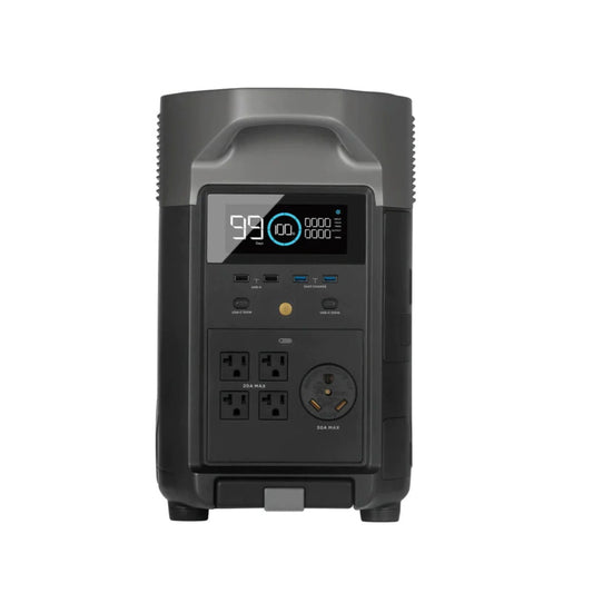 Aurora Generators  Pro + 2*Extra Battery - PowerGen USA - DELTAPro-DELTAProEB-US2