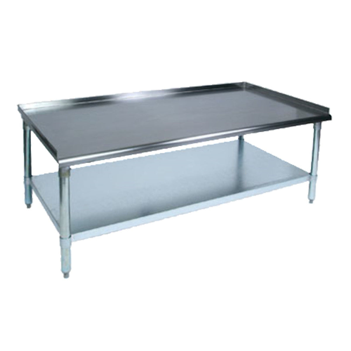 John Boos EES8-3060SSK Open Base 60" W x 30" D Equipment Stand, Stainless Steel - JBEES83060SSK