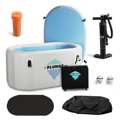 Char-GrillerKodiak 1-Person Inflatable Cold Plunge Ice Bath Tub/Hot Tub with PVC Insulated L - _1769674372663_589