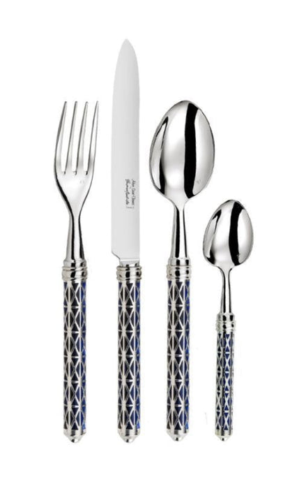 Char-Griller Louxor Silver & Dark Blue Gravy Ladle - 1769848249285_72