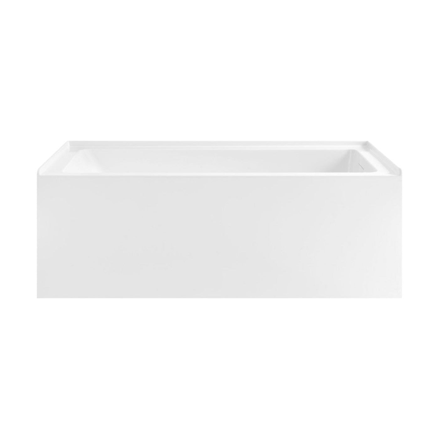 Char-Griller Voltaire 60 x 30 Skirted Right Drain Soaking Apron Bathtub in Glossy White with - 1769844555090_18