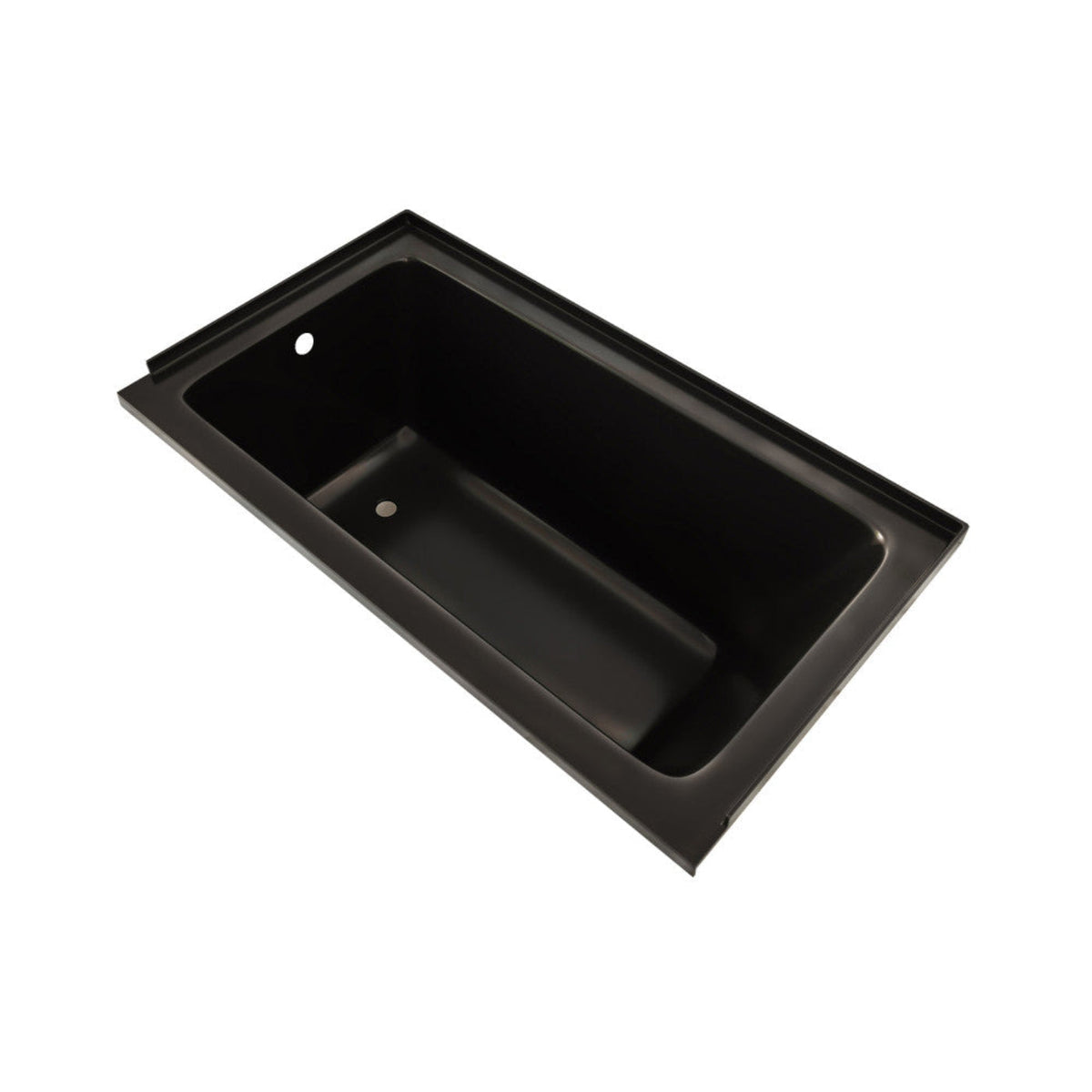 Char-Griller Voltaire 54 x 30 Left Drain Soaking Alcove Bathtub in Glossy Black - SKU_1769847091837_350