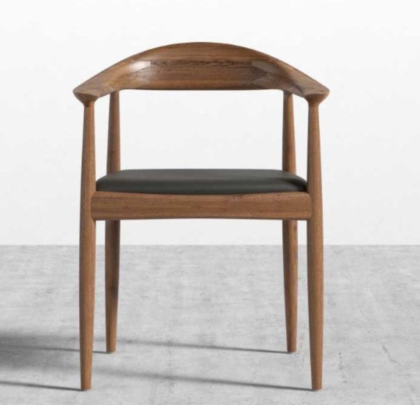 Char-Griller Round Chair, Monaco Black With Walnut - SKU_1769674421835_217