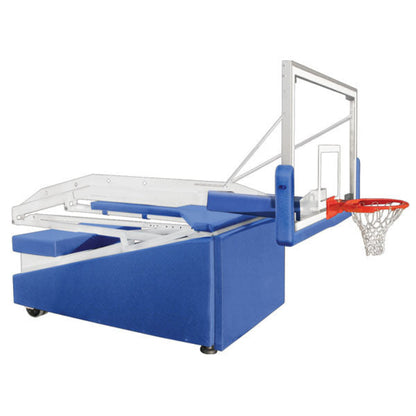 Adam Equipment First Team Hurricane Portable Basketball Goal