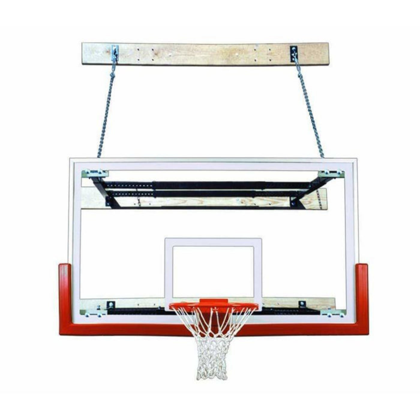 First Team Wall Mount Basketball Goal - SuperMount68 Victory