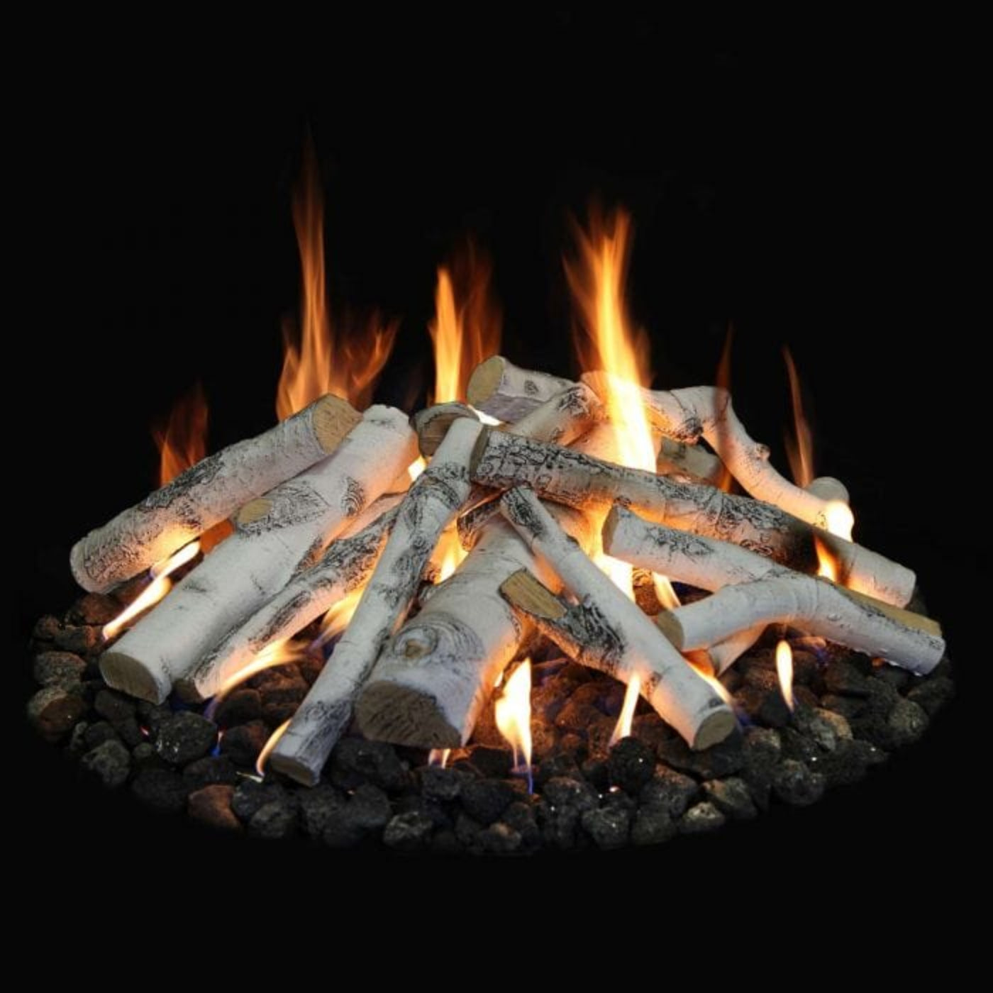 Grand Canyon  Quaking Aspen Birch Log Set For Fire Pits (9 PC.) FPASP-18/24