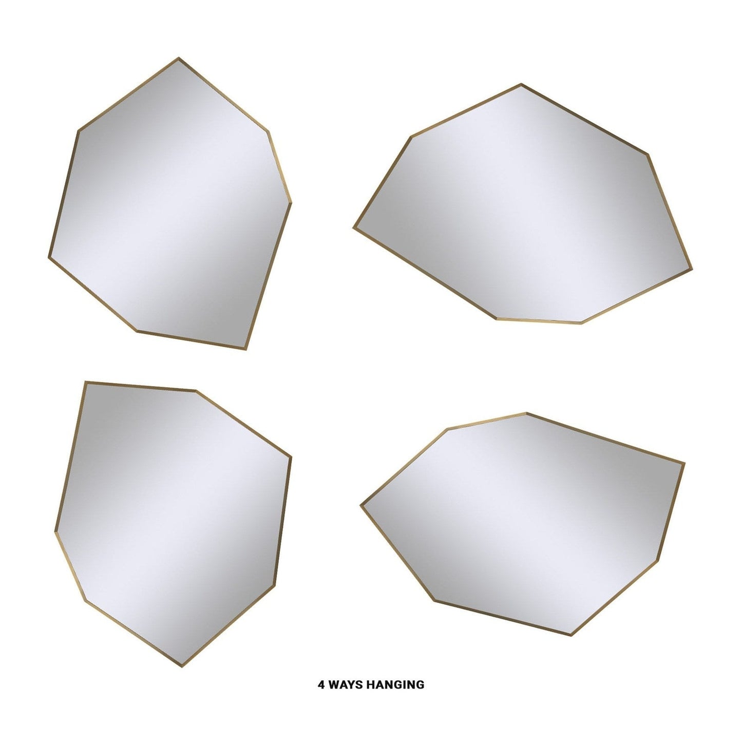 RenWil Devika Geometric, Irregular Mirror NDD23M006 - MT2517
