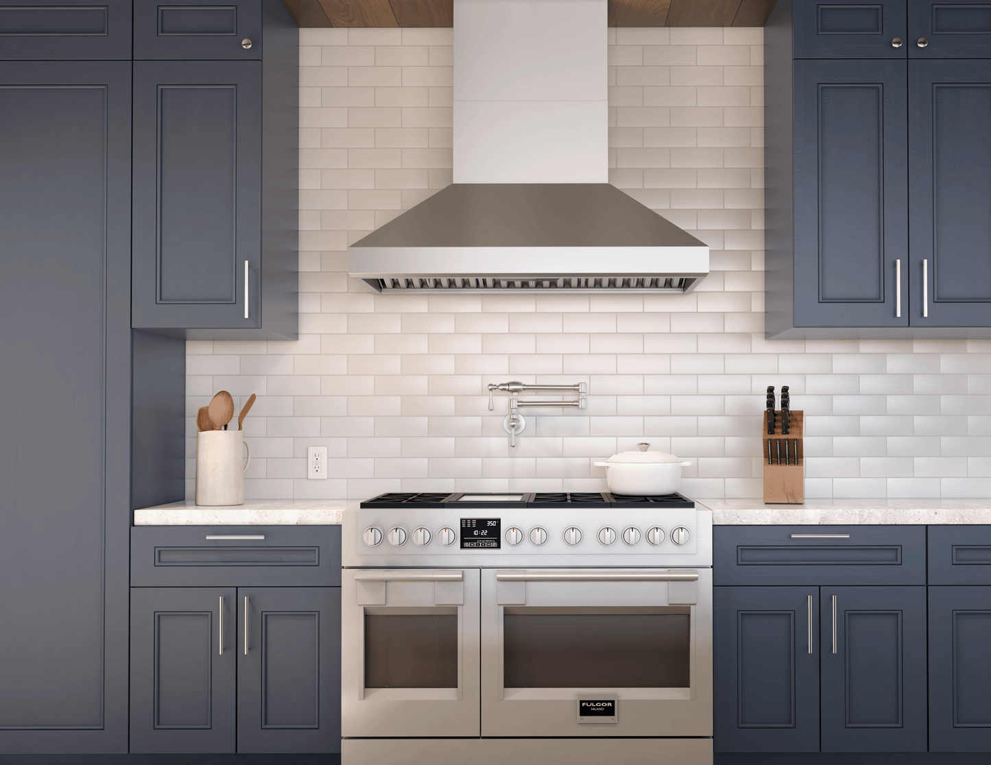 ZEPHYR Titan Wall, 60in, SS, PowerWave, 750 CFM w/ACT in Stainless Steel - AK7660BS