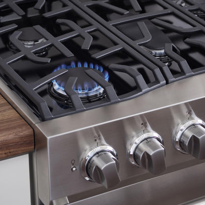 VIKING 30" Self-Cleaning Dual Fuel Range Viking 3 Series Yellow - RVDR33025BDALP