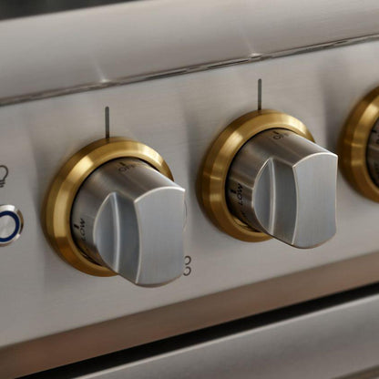 VIKING 36" Induction Range Viking 5 Series Bronze - VIR53626BAN