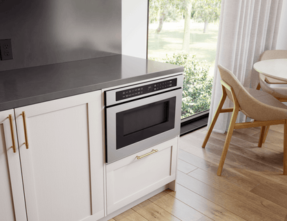 ZEPHYR Microwave Drawer, 24in, Built-In, SS, 1.2 cu. ft. in Stainless Steel - MWD2401AS