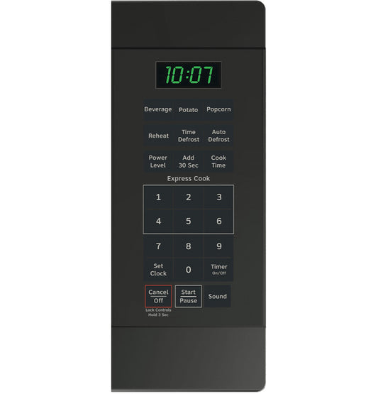 HOTPOINT RES1072DTBB Hotpoint® 0.7 Cu. Ft. Capacity Countertop Microwave Oven Black