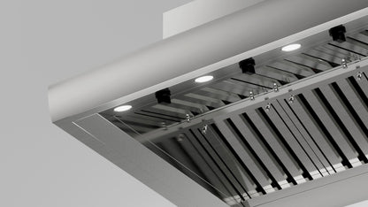 XO APPLIANCE XOGV42S Outdoor hood, 42"W, 33"D, 18"T, 1200CFM, LEDs, pro baffle filters in Stainless Steel - XOGV42S