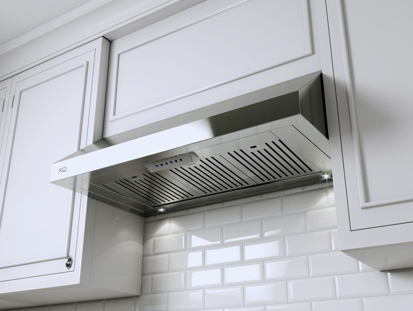 XO APPLIANCE XOT48KSE 48" 1000 CFM Italian Made Pro Hood Range Hood in Stainless Steel