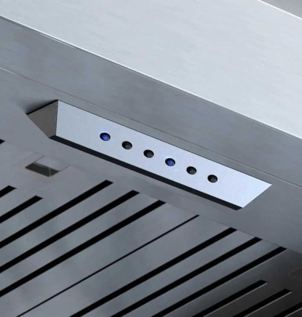 XO APPLIANCE XOT48KSE 48" 1000 CFM Italian Made Pro Hood Range Hood in Stainless Steel