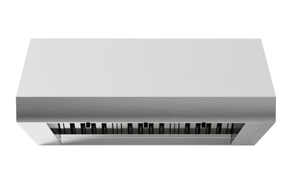 XO APPLIANCE XOGV36S Outdoor hood, 36"W, 33"D, 18"T, 1200CFM, LEDs, pro baffle filters in Stainless Steel - XOGV36S