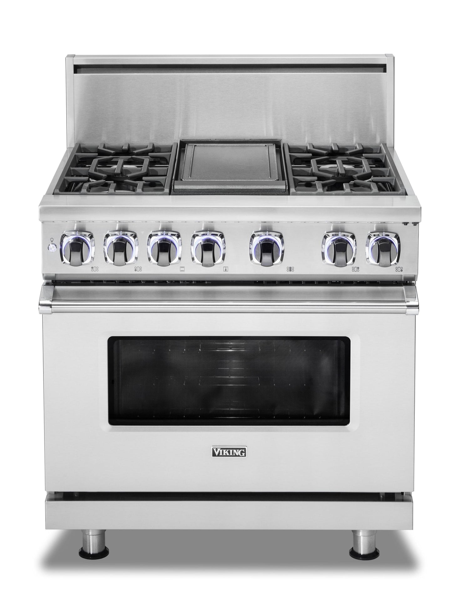 VIKING 36" Dual Fuel Range - VDR7362 Viking 7 Series Blue - VDR73624GNSLP