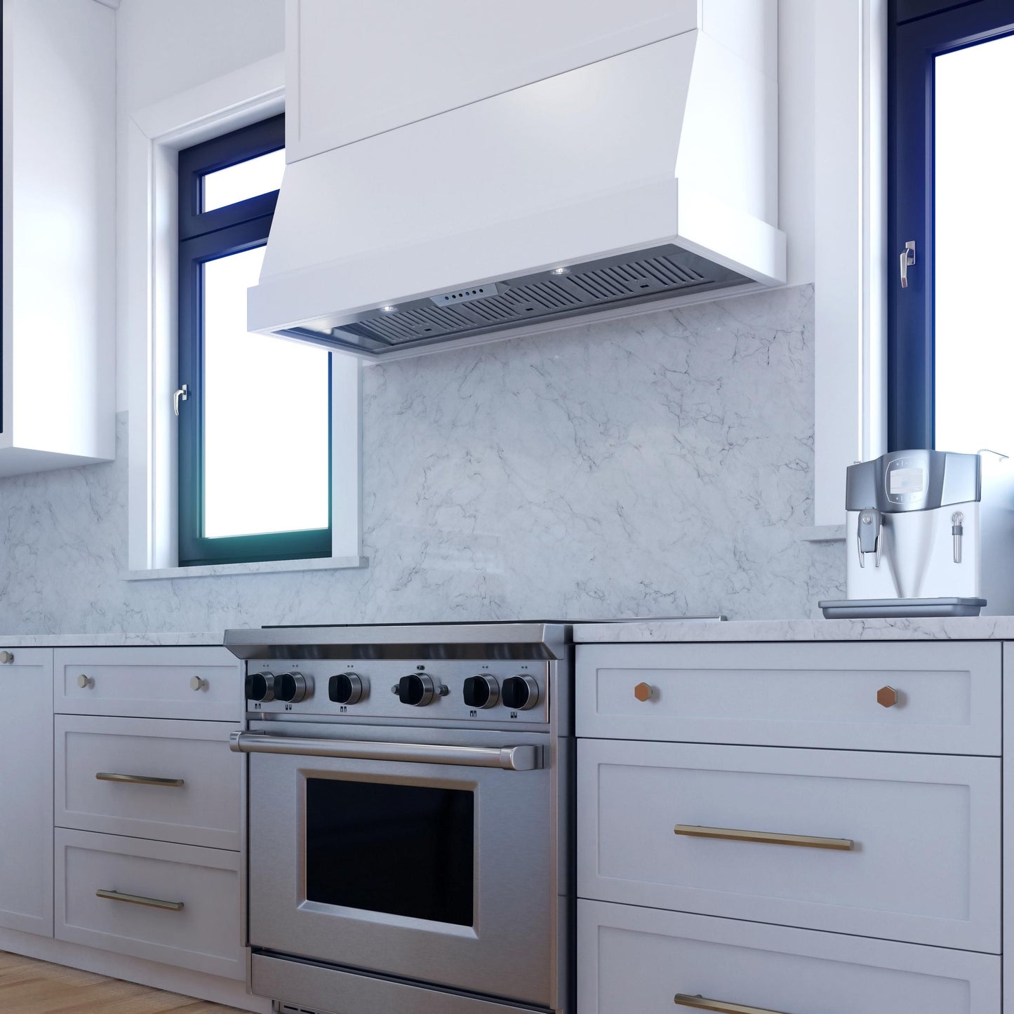 XO APPLIANCE XOI3315KSE 33" 1000 CFM Pro Insert only 15" Deep For Custom Built Hood, in Stainless Steel - XOI3315KSE
