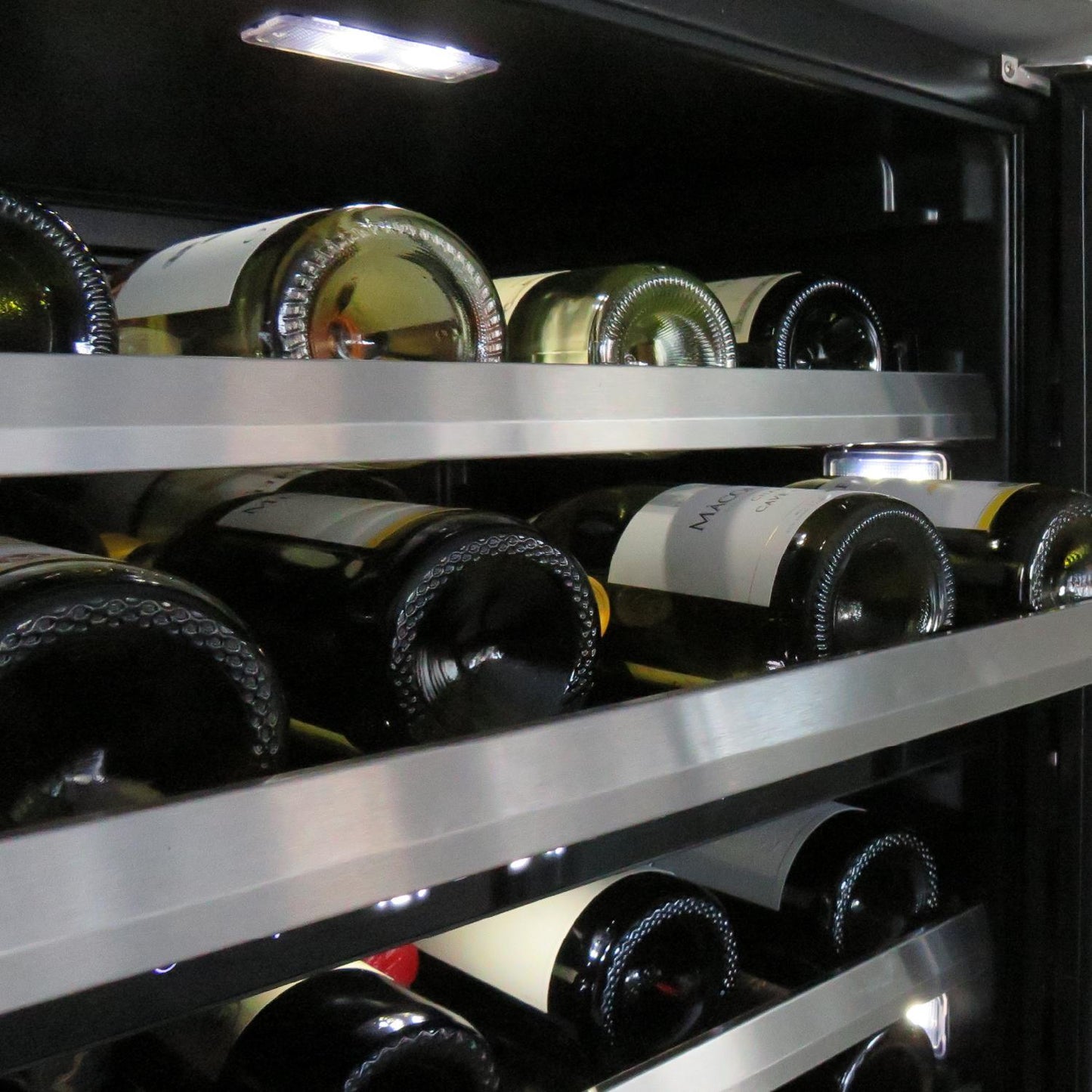 XO APPLIANCE XOU24WDZGOR 24" Wine Cooler, Dual Zone Panel Ready Glass, Right Hinge Custom Panel Ready - XOU24WDZGOR