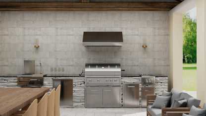 XO APPLIANCE XOGV48S Outdoor hood, 48"W, 33"D, 18"T, 1200CFM, LEDs, pro baffle filters in Stainless Steel - XOGV48S