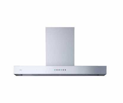 XO APPLIANCE XOR30SC 30" CCC 600/395 CFM Sleek Contemporary Italian Made Wall Mount Hood in Stainless Steel - XOR30SC