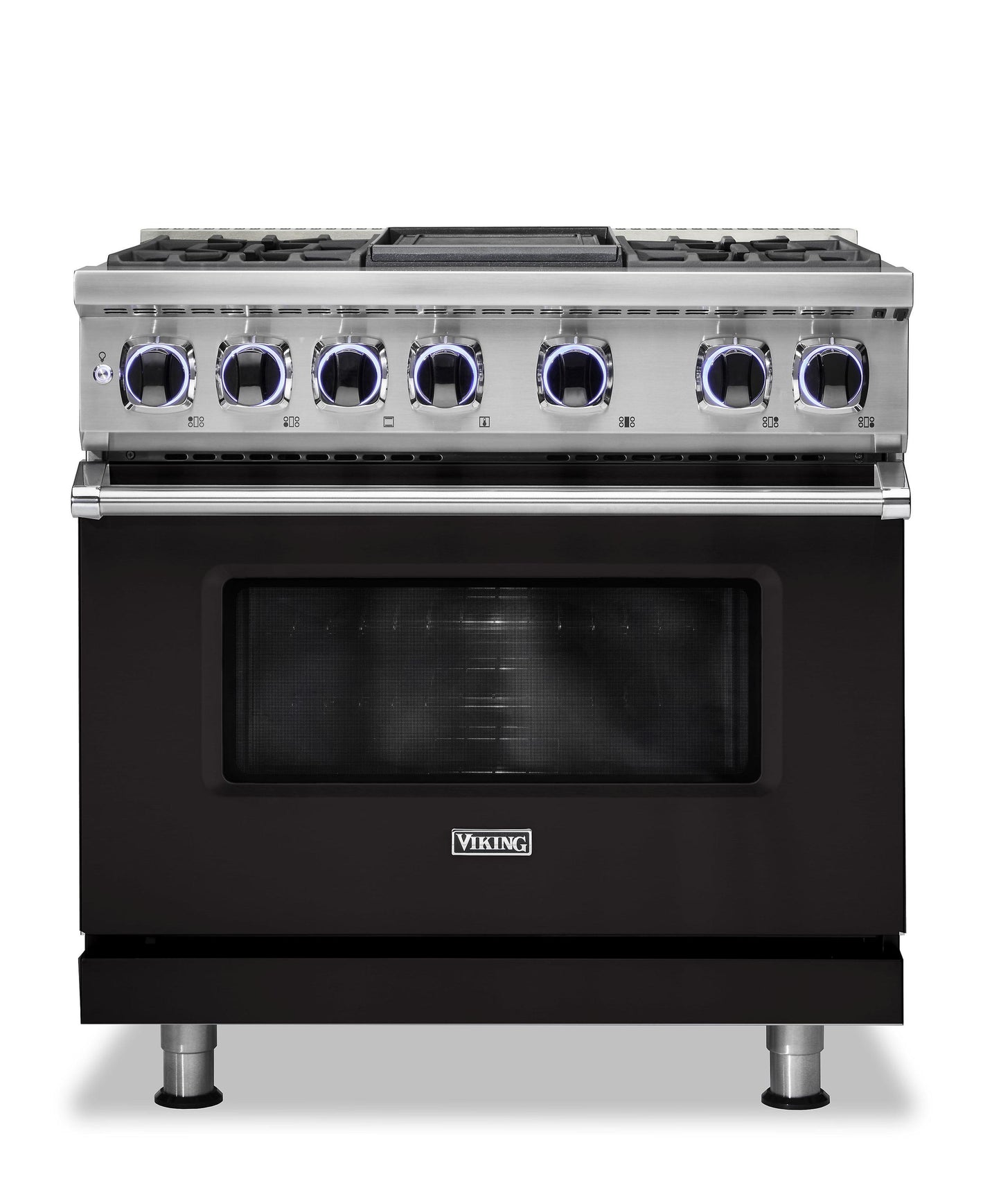 VIKING 36" Dual Fuel Range - VDR7362 Viking 7 Series Black - VDR73624GONLP
