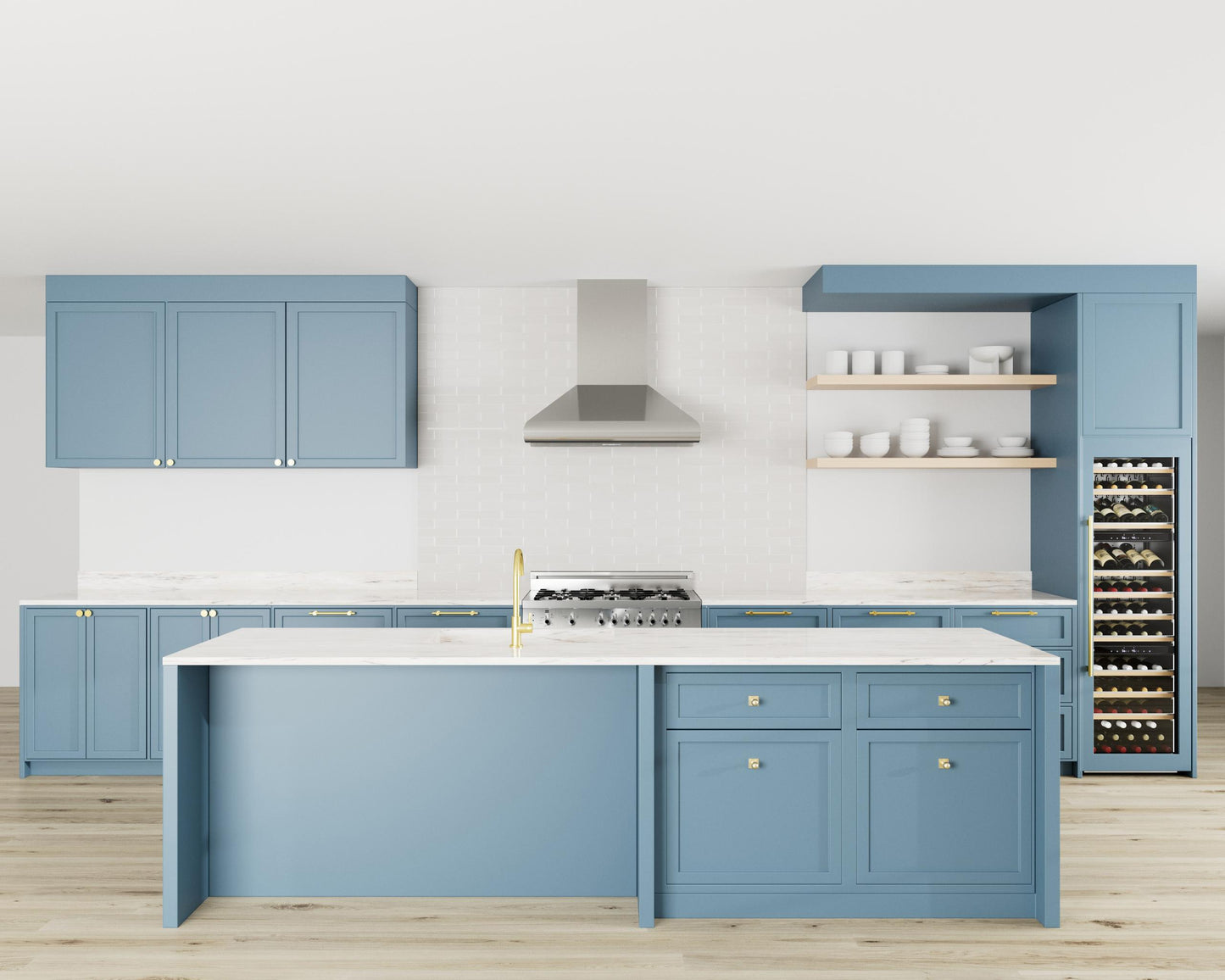 XO APPLIANCE XOVW48SC 48in Pro Wall Chimney Hood in Stainless Steel Rounded Lip 600/395 CFM in Stainless Steel - XOVW48SC
