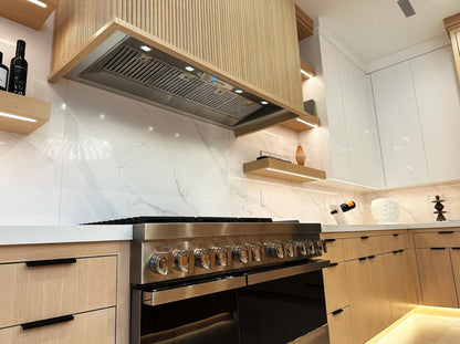 XO APPLIANCE XOIL3619SC 36" CCC 600/395 CFM Insert Hood Liner in Stainless Steel - XOIL3619SC