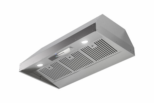 XO APPLIANCE XOIL3622SC 36" CCC 600/395 CFM liner insert hood 22in D in Stainless Steel - XOIL3622SC