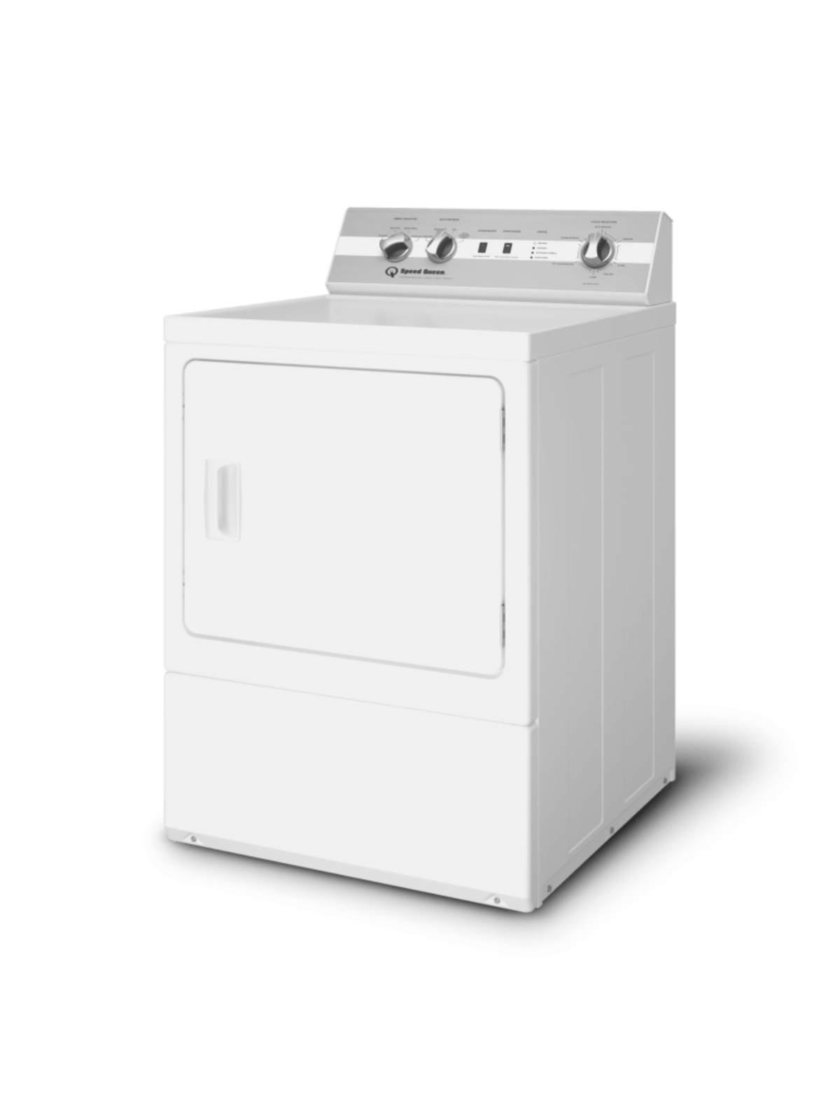 SPEED QUEEN DC5004WG DC5 Sanitizing Gas Dryer with Pet Plus Extended Tumble Steam White - DC5004WG