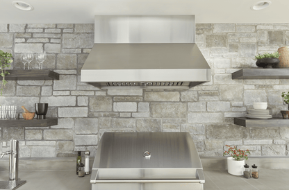 ZEPHYR Cypress Wall Outdoor, 48in, LED, SS, 1200 CFM in Stainless Steel - AK7848CS