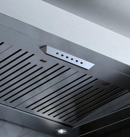 XO APPLIANCE XOT1836KSE 36" 1000 CFM Italian Made Pro Hood Range Hood in Stainless Steel - XOT1836KSE