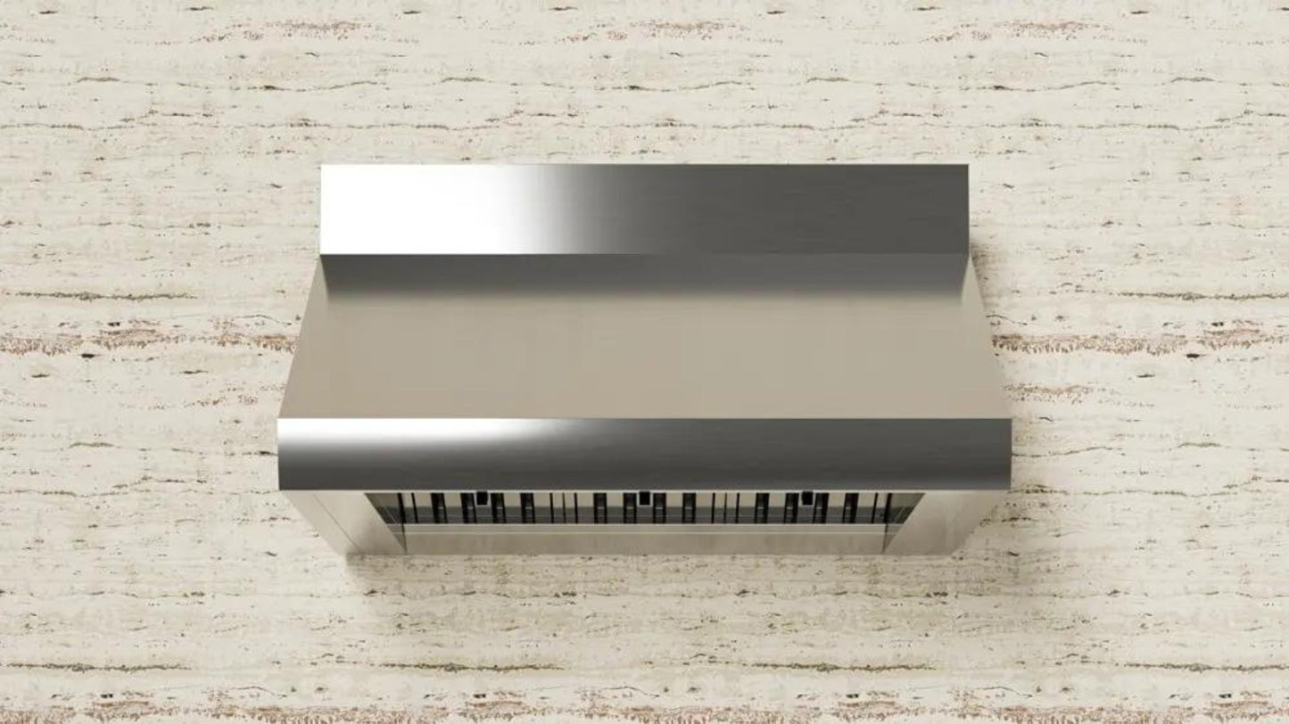 XO APPLIANCE XOGV36S Outdoor hood, 36"W, 33"D, 18"T, 1200CFM, LEDs, pro baffle filters in Stainless Steel - XOGV36S