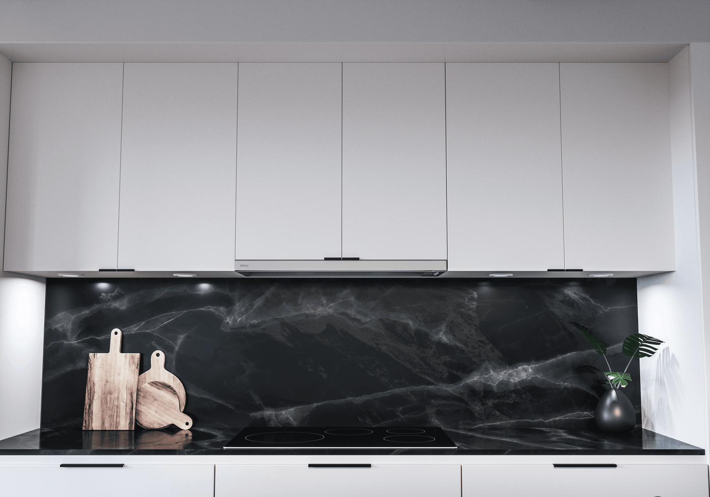 ZEPHYR Pisa, Under Cabinet, 30", SS, 500 CFM in Stainless Steel - ZPIE30BG