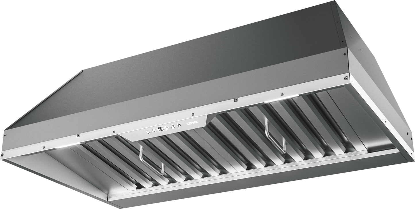 ZEPHYR Monsoon I, Insert, 34-3/8in, SS, LED, ACT in Stainless Steel - AK9234BS
