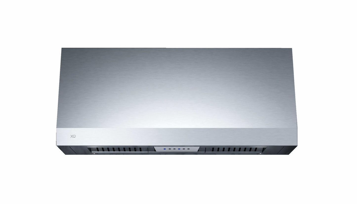 XO APPLIANCE XOT1842SC 42" CCC 600/395 CFM Italian Made Pro Hood Range Hood in Stainless Steel - XOT1842SC