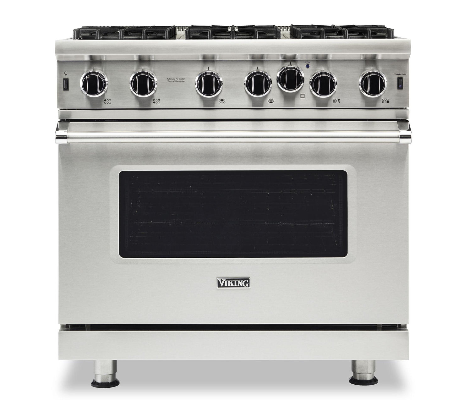 VIKING 36" Open Burner Gas Range Viking 5 Series Green - VGIC53626BEULP