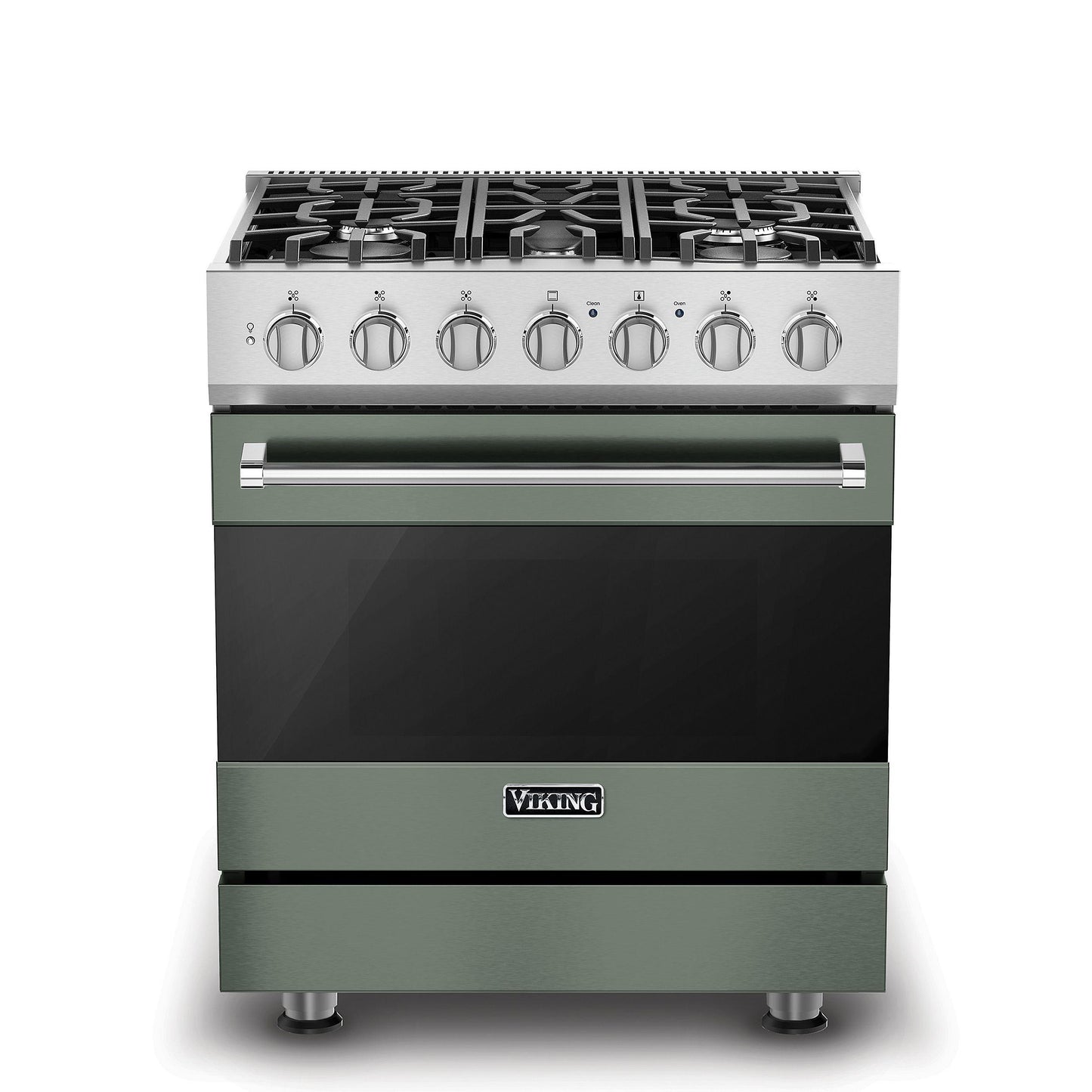 VIKING 30" Self-Cleaning Dual Fuel Range Viking 3 Series Green - RVDR33025BEULP