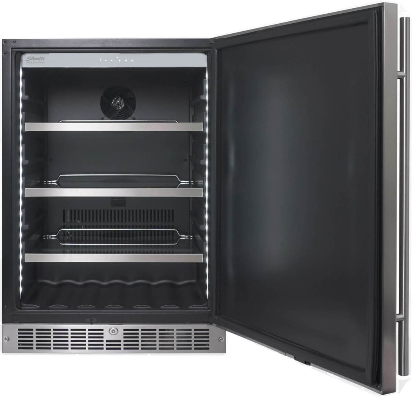 SILHOUETTE Silhouette 5.5 Cu. Ft. Built-in Fridge in Stainless Steel - SPRAR055D1SS