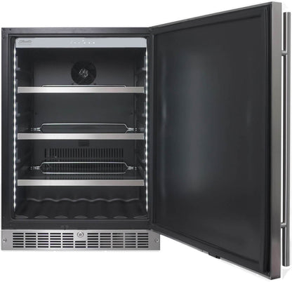 SILHOUETTE Silhouette 5.5 Cu. Ft. Built-in Fridge in Stainless Steel - SPRAR055D1SS